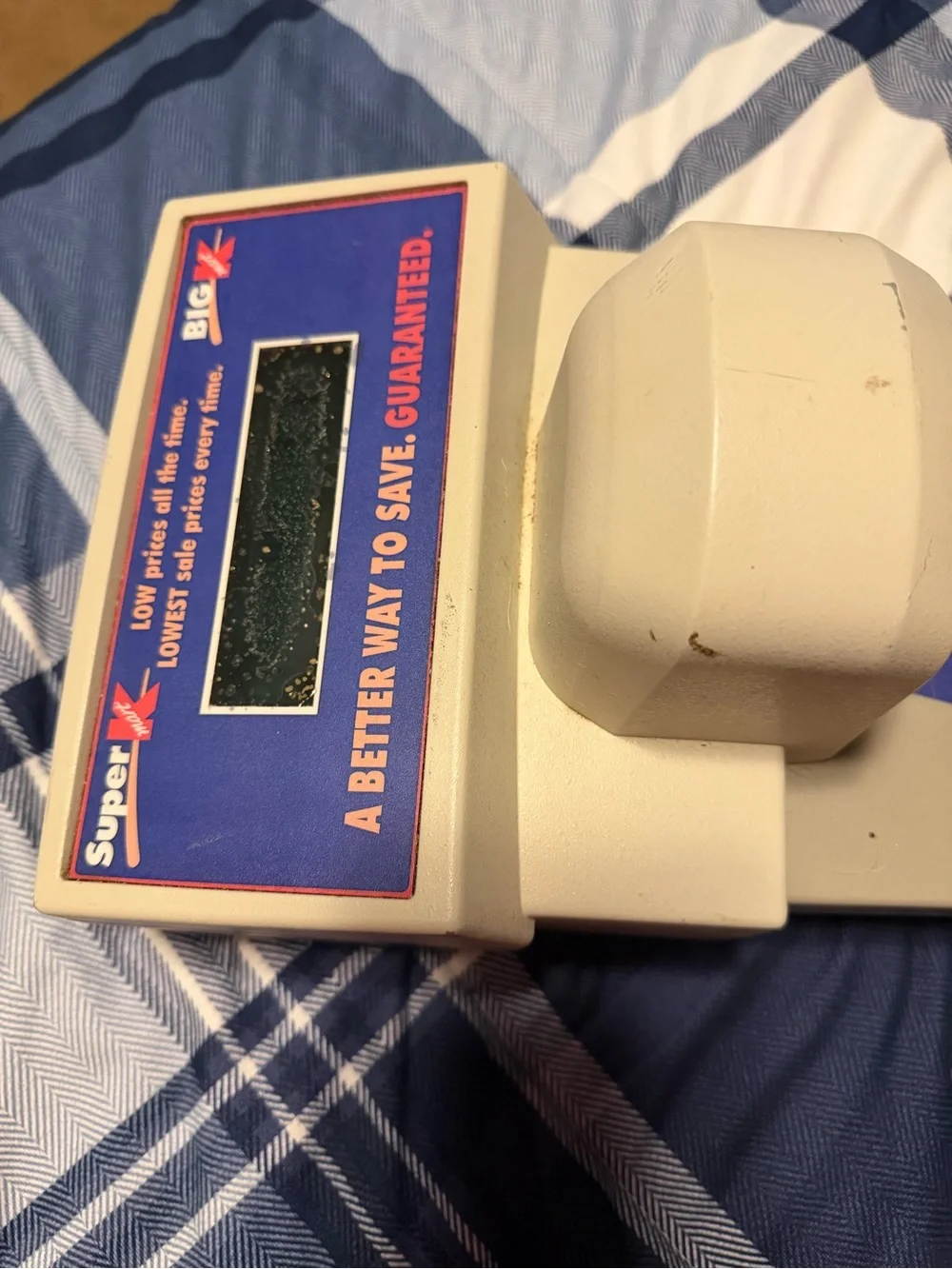 KMART Barcode Scanner - Beige -